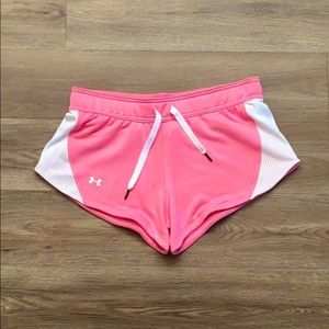 Under Armour pink shorts